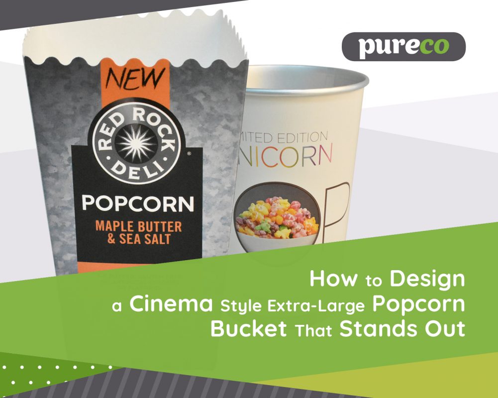 How to Design a Cinema Style Extra-Large Popcorn Bucket That Stands Out